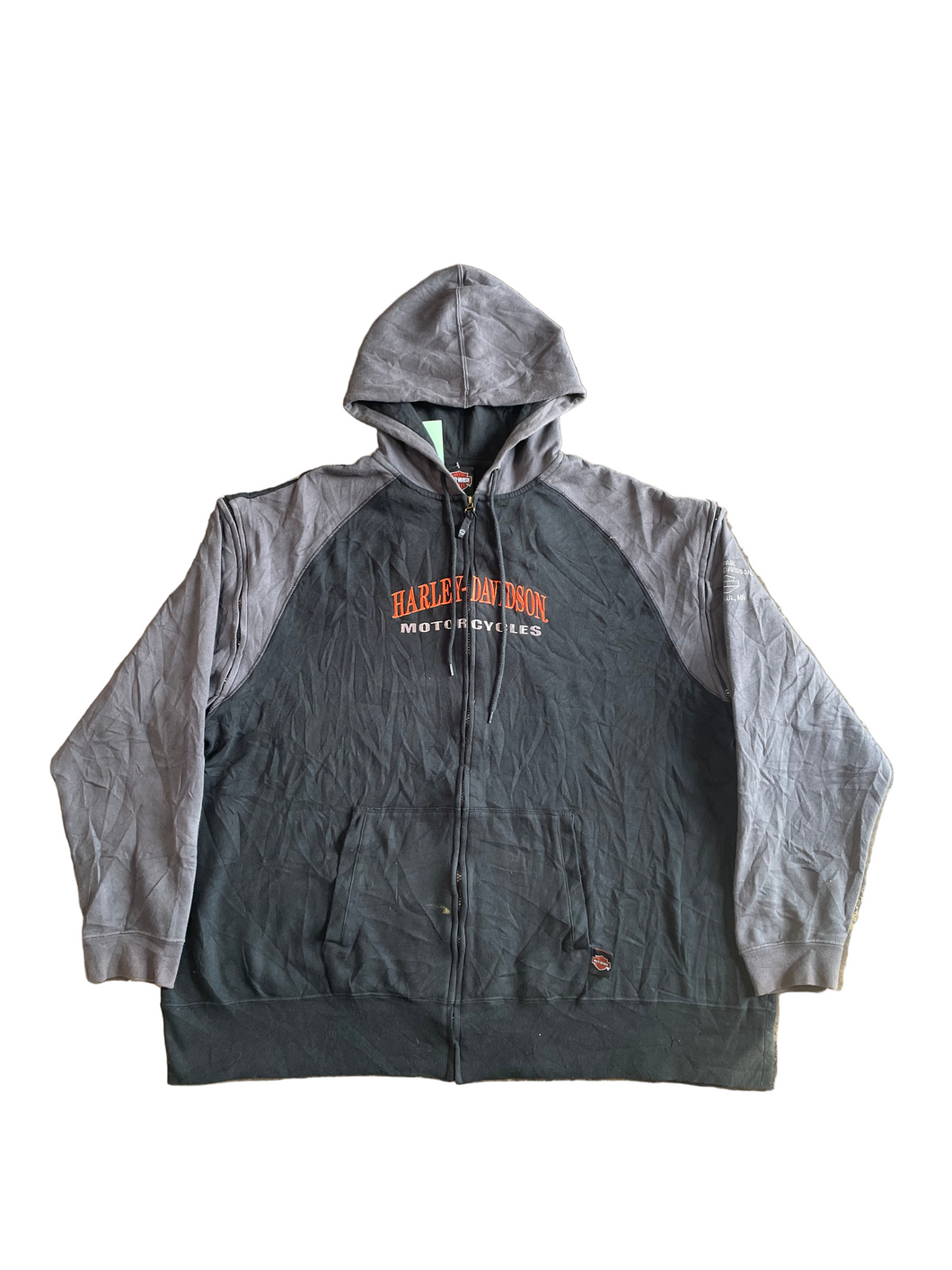 Harley Davidson of St. Paul Zip-Off Sweatshirt