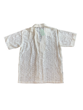 Load image into Gallery viewer, Vintage 70s Paisley Lace Button-Up