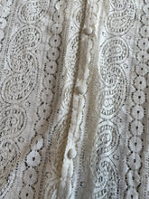 Load image into Gallery viewer, Vintage 70s Paisley Lace Button-Up