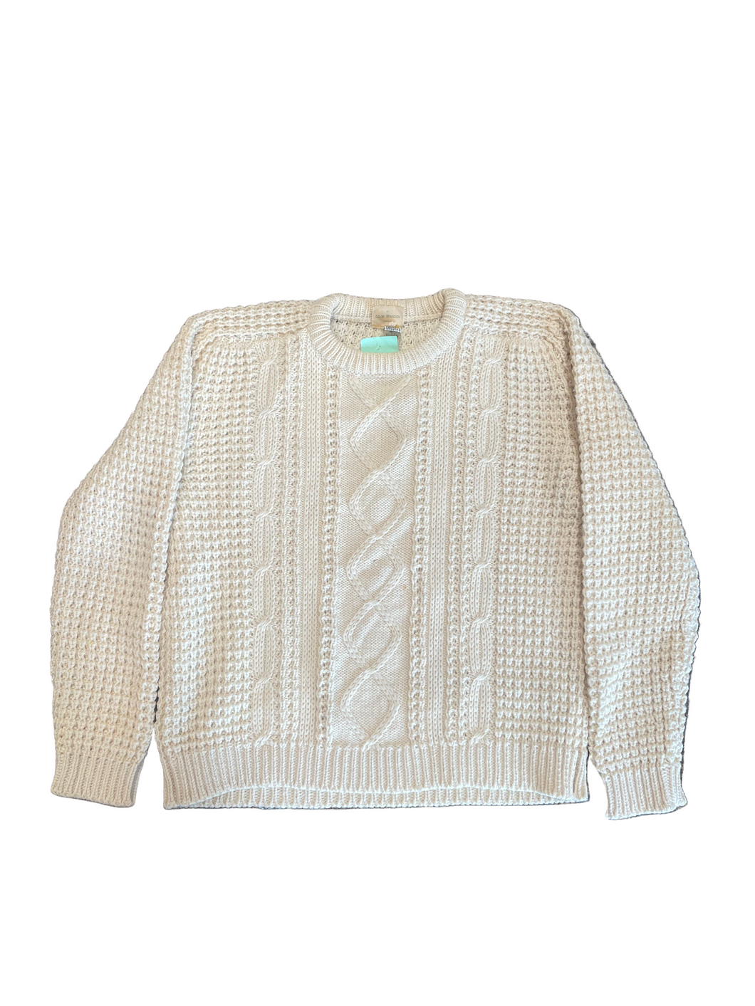 Vintage Falcarragh Pure Wool Knit Sweater