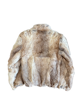 Load image into Gallery viewer, Vintage Niki Hong Kong Rabbit Fur Jacket