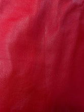 Load image into Gallery viewer, Vintage Cedars Red Leather Chain Skirt