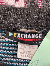 Load image into Gallery viewer, Exchange Unlimited Colorful Patterned Sweater