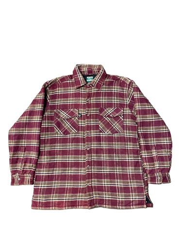 Guide Series Quilted Flannel Button Up Jacket