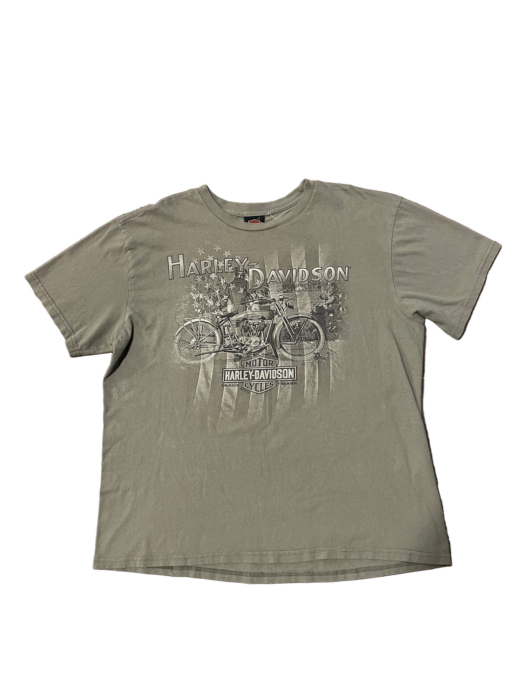 Harley Davidson Army Green Spitzies Tee