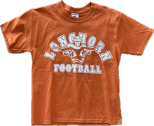 Load image into Gallery viewer, Youth longhorn football tee