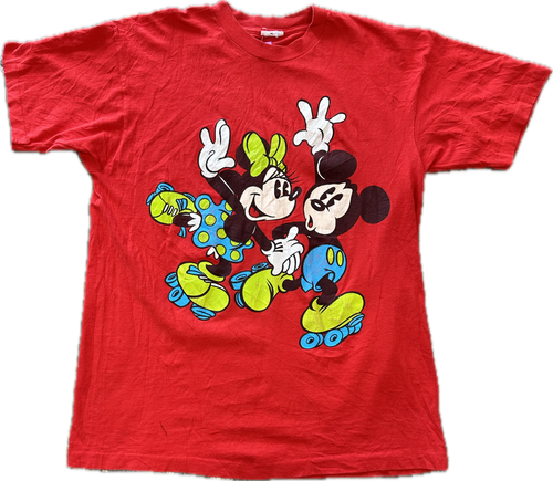 Mickey roller skating tee