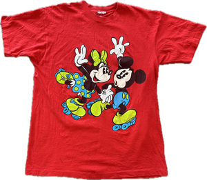 Mickey roller skating tee