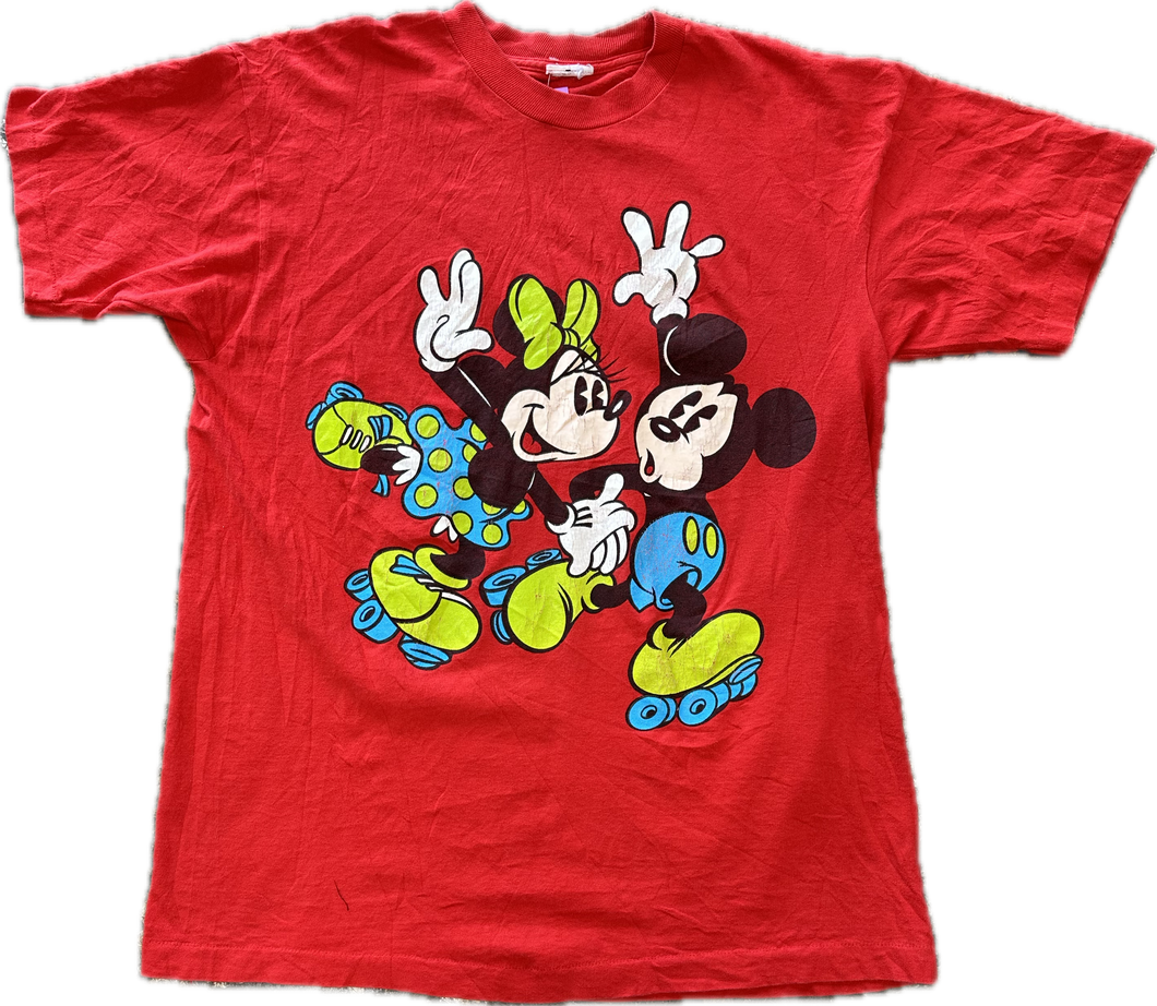 Mickey roller skating tee