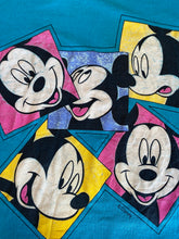 Load image into Gallery viewer, Vintage Blue Mickey Mouse Shirt