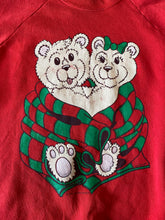 Load image into Gallery viewer, Vintage Cuddling Bear Crewneck Sweatshirt