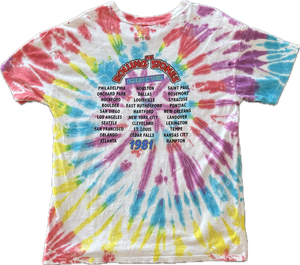 Rolling Stones tie-dye tee￼