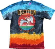 Load image into Gallery viewer, Led Zeppelin Us tour tie dye tee