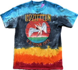 Led Zeppelin Us tour tie dye tee