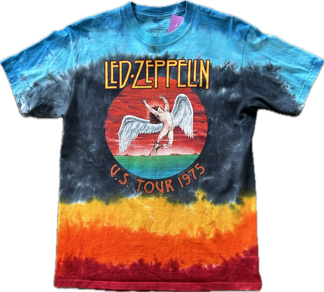 Led Zeppelin Us tour tie dye tee