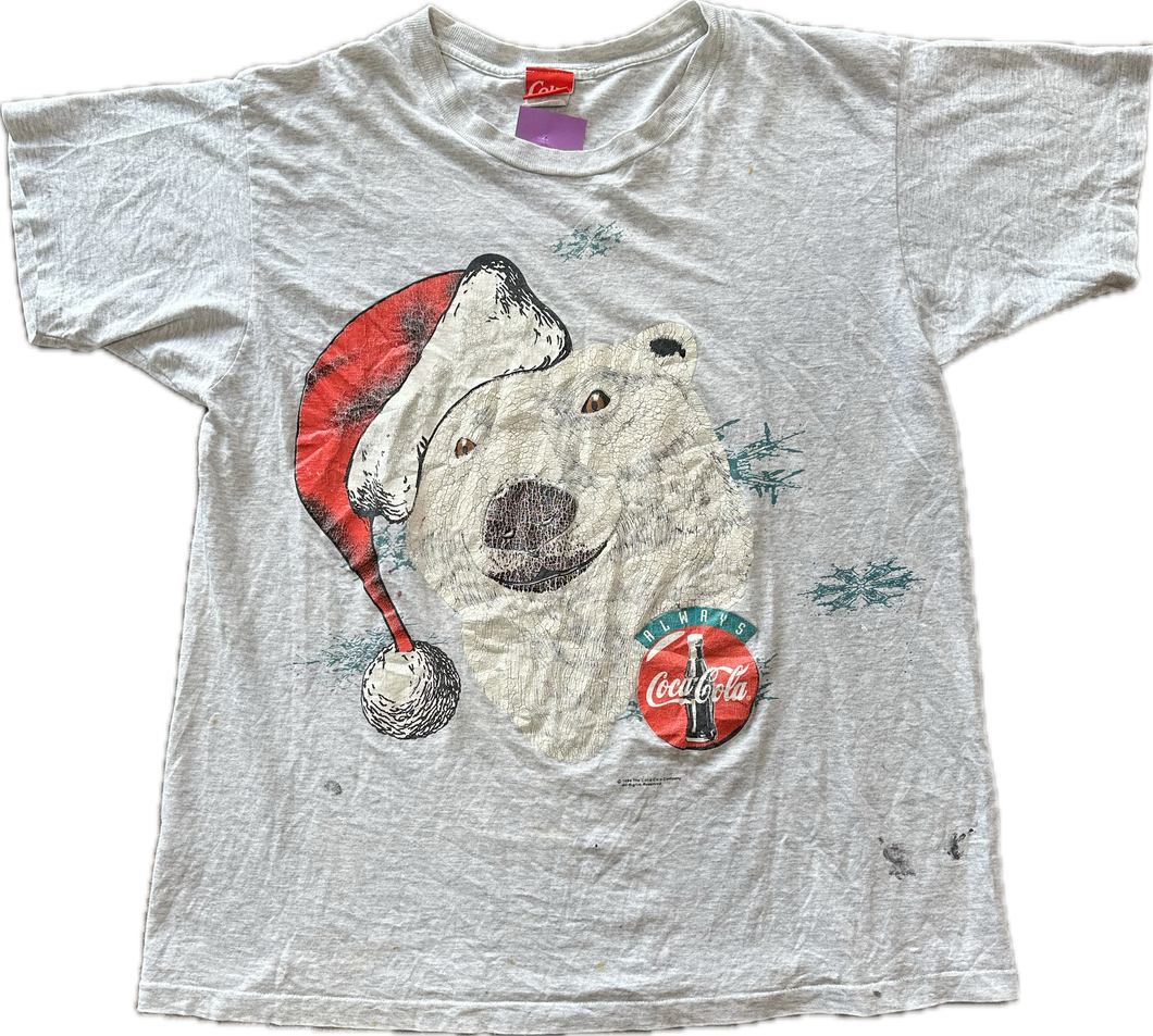 Coke polar bear tee