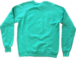 Green butterfly Crewneck