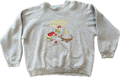 Dr Seuss grinch crewneck