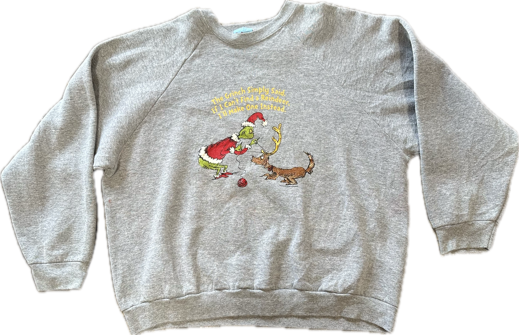Dr Seuss grinch crewneck