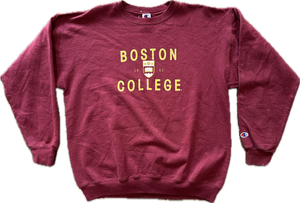 Boston college crewneck