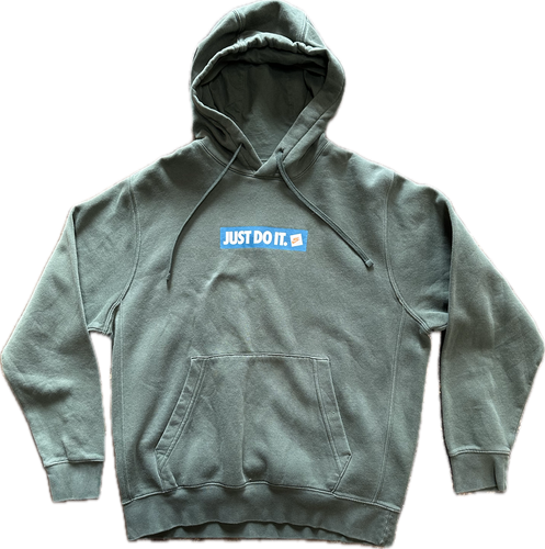 Green Nike just do it hoodie