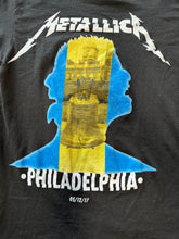 Load image into Gallery viewer, Metallica Philadelphia tour tee
