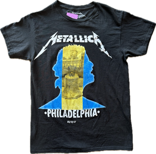 Metallica Philadelphia tour tee