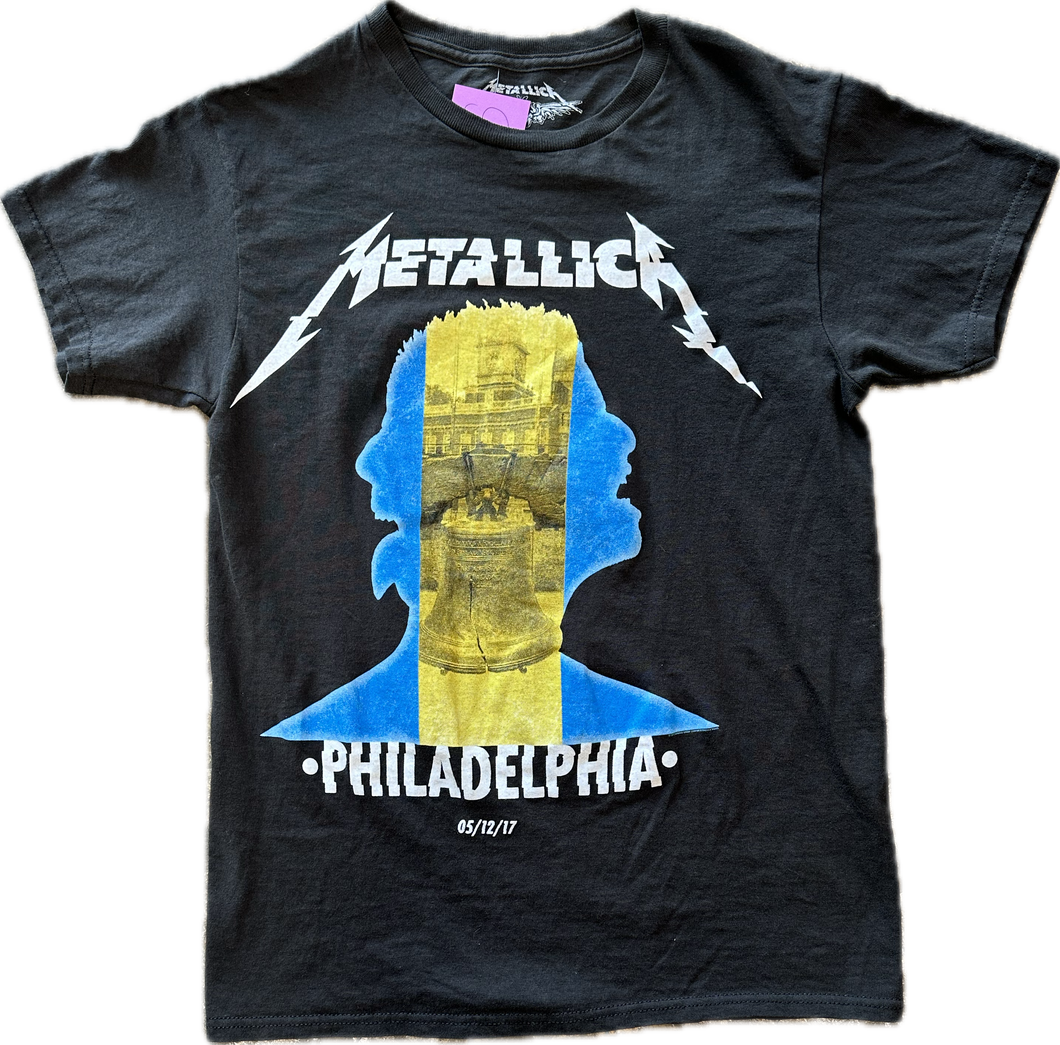 Metallica Philadelphia tour tee