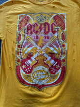 Load image into Gallery viewer, Distressed AC DC Australia tour tee