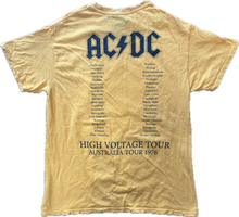 Load image into Gallery viewer, Distressed AC DC Australia tour tee