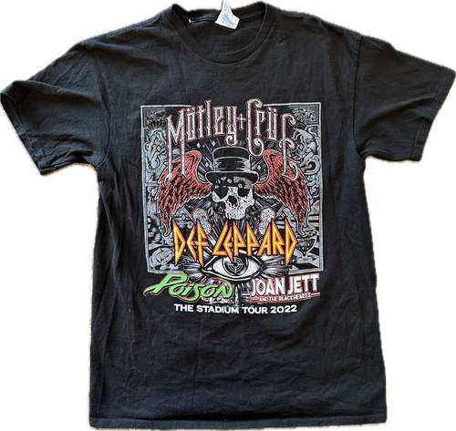 Motley Crue Def Leppard tour tee
