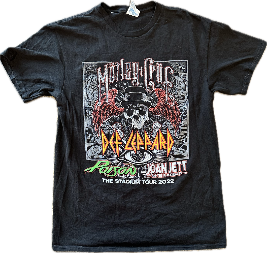 Motley Crue Def Leppard tour tee