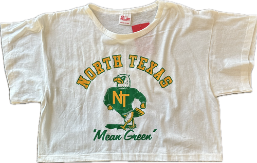North Texas mean green crop top ￼
