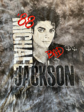 Load image into Gallery viewer, Tie-dye Michael Jackson 88 tour tee ￼