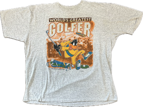 Daffy duck golfer tee ￼