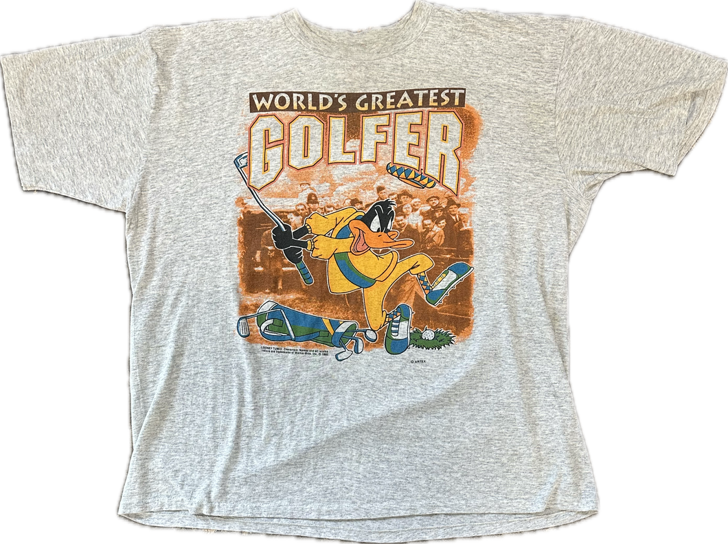 Daffy duck golfer tee ￼
