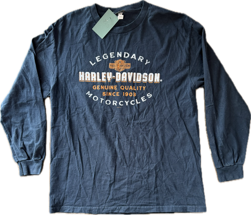 Gettysburg Battlefield Harley Davidson long sleeve ￼